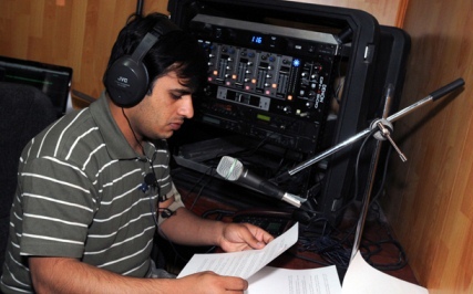 Radio in a Box DJ in Logar Afghanistan