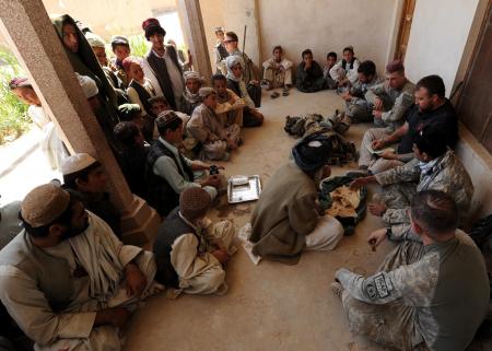 Human Terrain Team Key Leader Engagement in Kandahar, Afghanistan