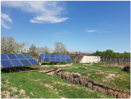 Solar Power Water Pump in Afghanistan USAID