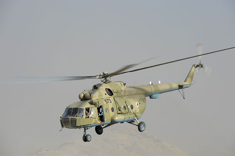 Afghan Mi-17 Helicopter