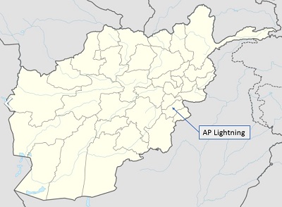 Task Force Southeast Map Gardez Afghanistan