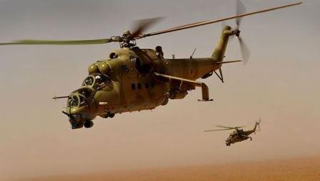 Mi-35 Attack Helicopter of Afghan Air Force (AAF)