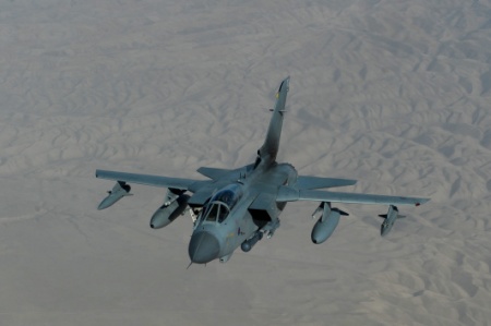 RAF GR4 Tornado over Afghanistan