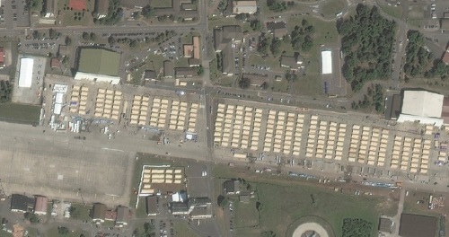 Ramstein Air Base Tent City