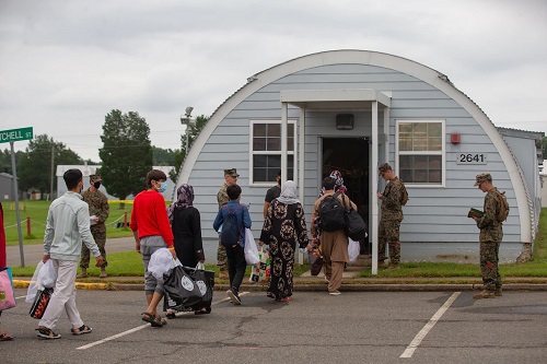 Afghan Evacuee Housing MCB Quantico, Virginia