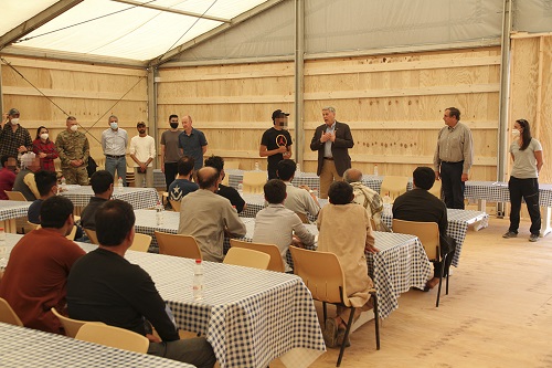 Afghan Evacuees at Camp Liya, Kosovo